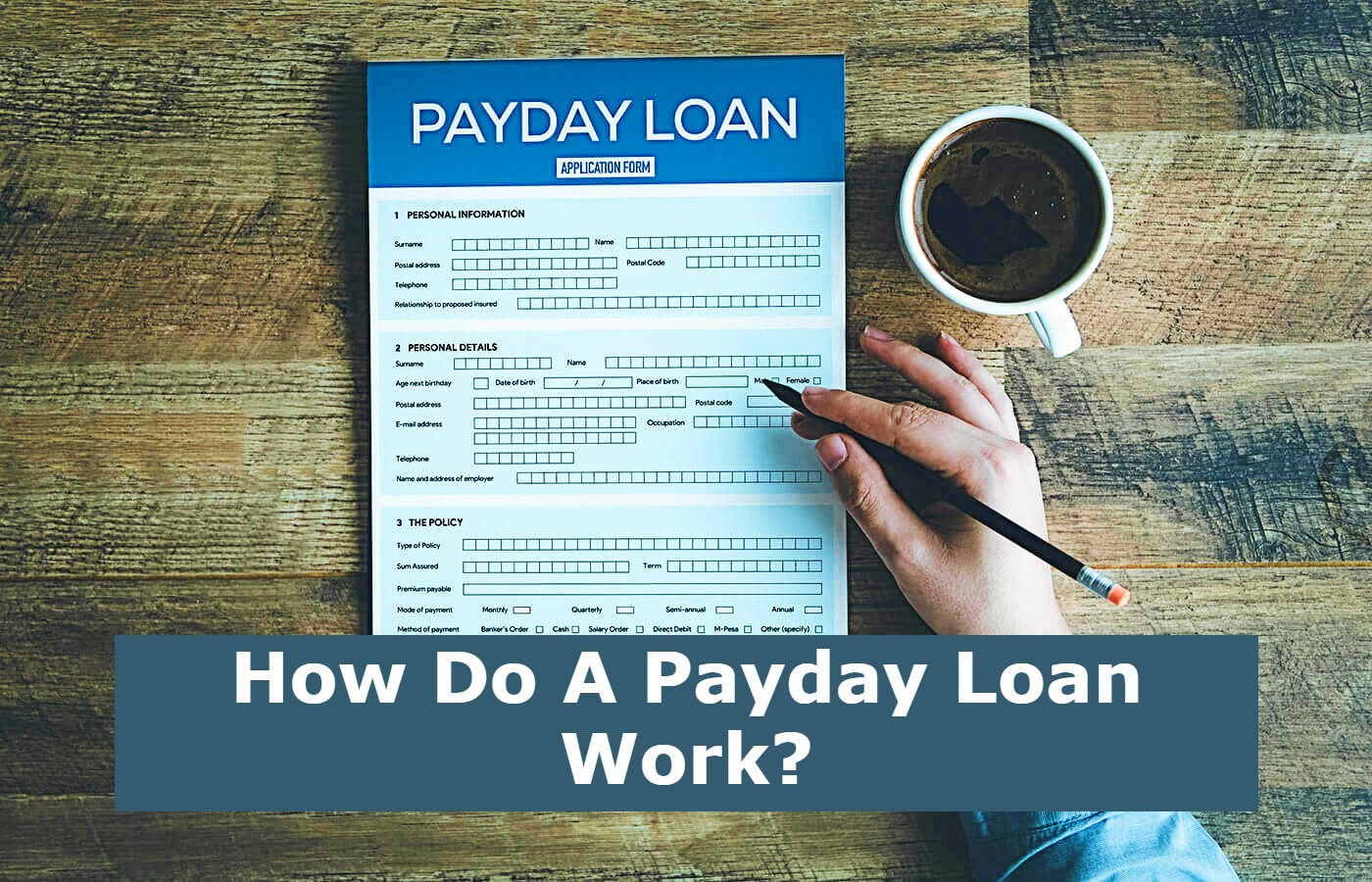 How Do A Payday Loan Work?